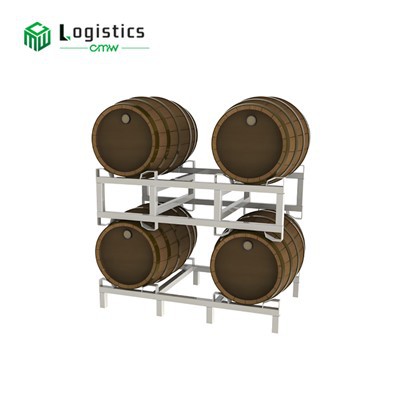 Sharob barrelini saqlash javonlari